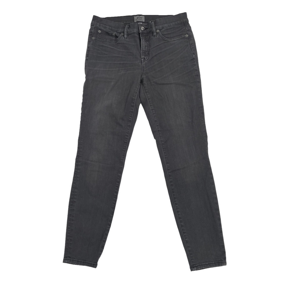 J Crew Gray Toothpick Stretch Skinny Jeans Size 29 Women's